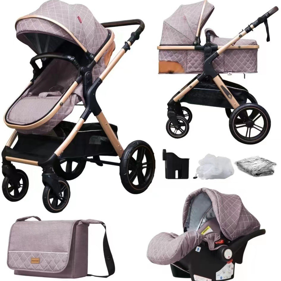 Lightweight Folding Multi-function Baby Cart