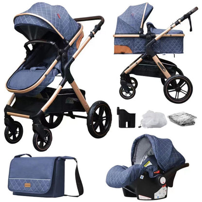 Lightweight Folding Multi-function Baby Cart